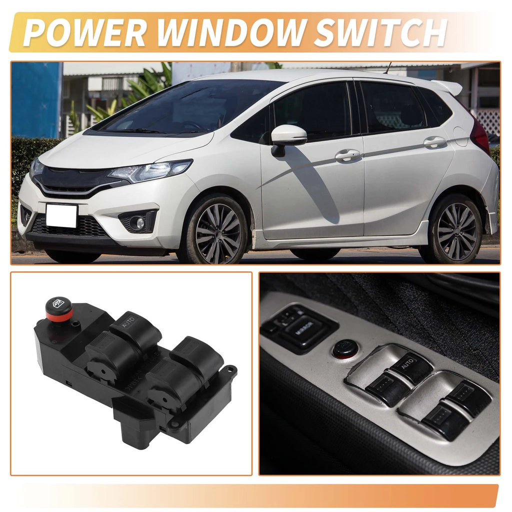 Front Right Driver Side Power Window Switch for Honda Jazz GD1 GD3 (2002–2008)