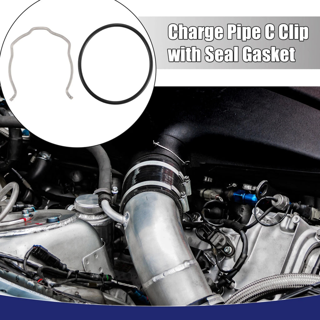 Charge Pipe C Clip Kit with O-Ring Seal Gasket for BMW X1 (2012–2015)