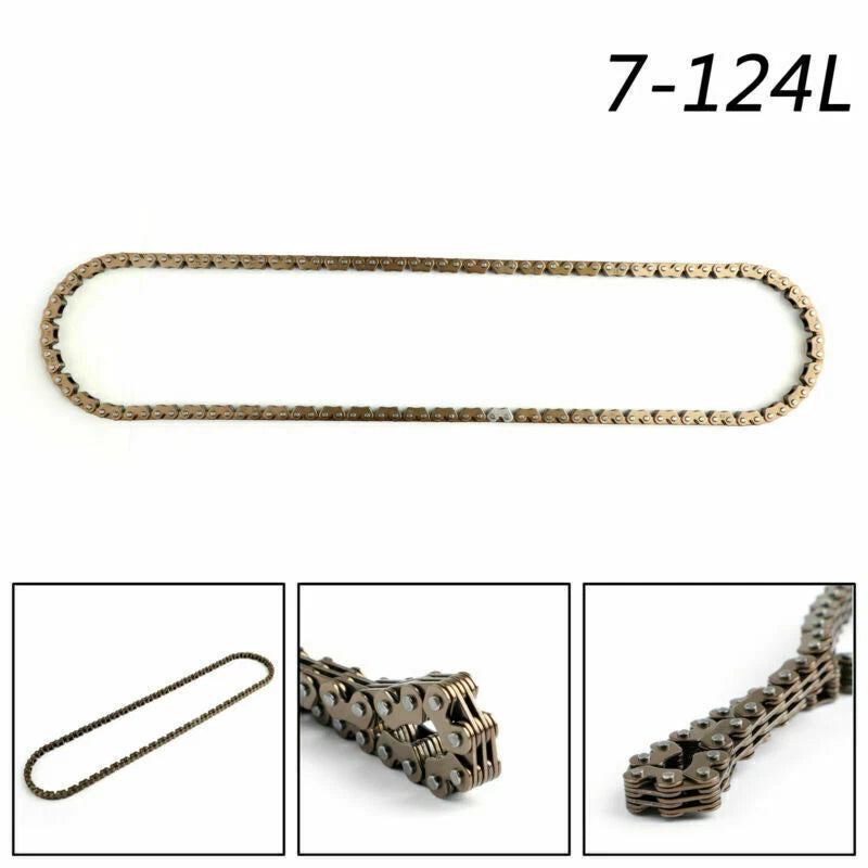 Timing Cam Chain 124L for Suzuki RM-Z450 RMX450Z RM-Z450 (2005–2018) 12760-35G00