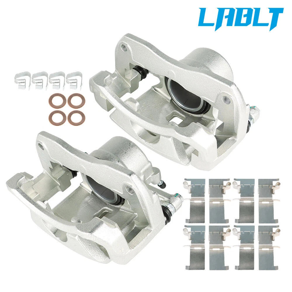 Front Brake Calipers with Bracket Pair for Toyota Camry (2007–2017)