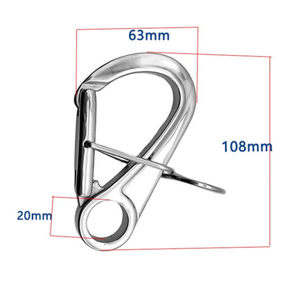 316 SS docking hook for outdoor use