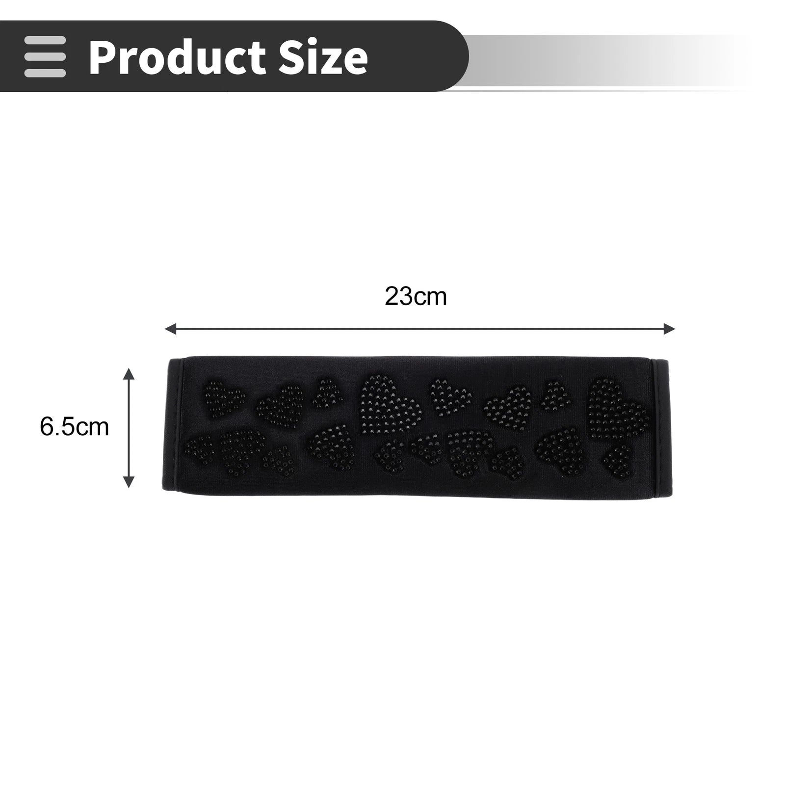 Seat Belt Cover Pad for Universal Fit (23cm)