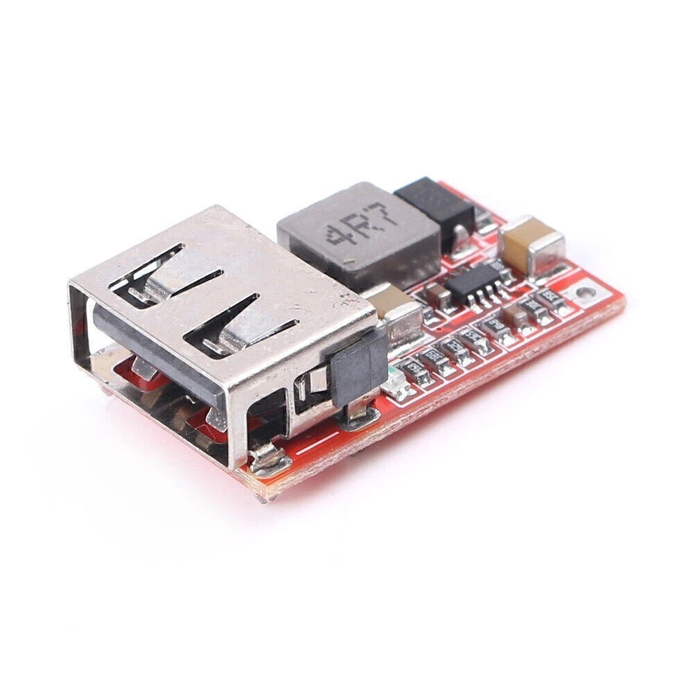 DC Buck Step Down Converter USB Charger Module for Cars (6-24V)