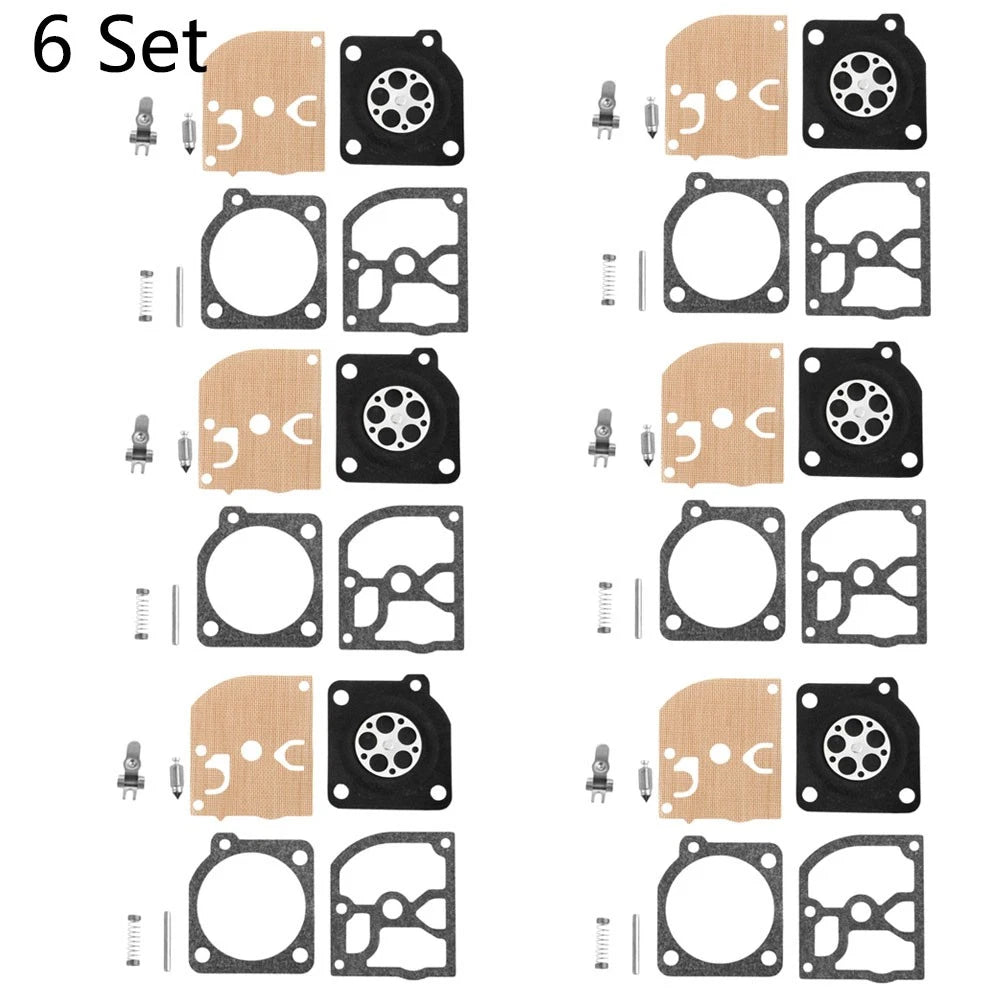 Set of 6 Carburetor Rebuild Kits for Stihl MS210 MS230 MS250 (RB-105)