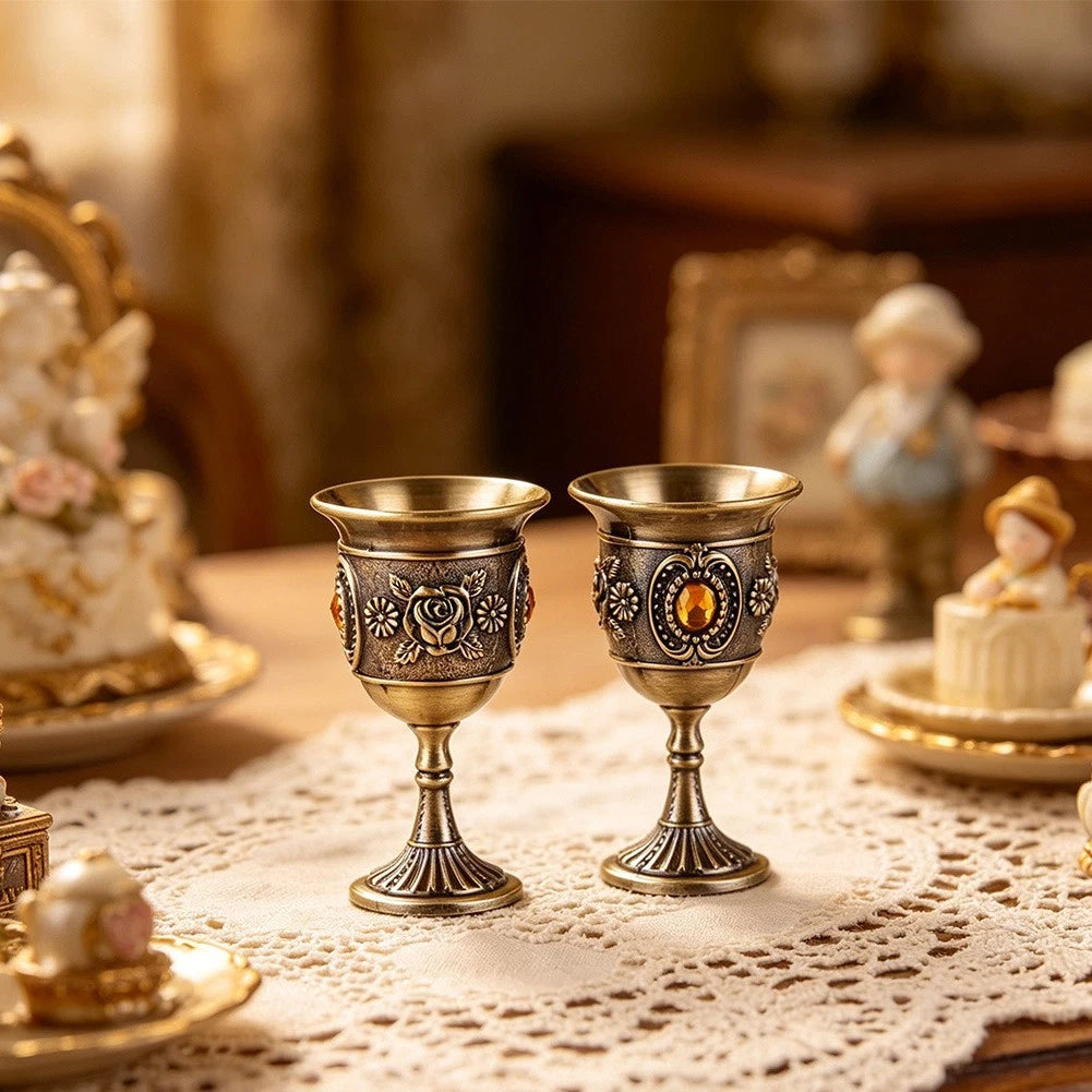 30ml Retro Metal Wine Cup for Champagne Cocktails