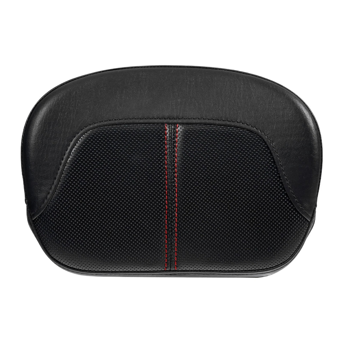 Black Passenger Backrest Pad for Harley Touring (1994–2023)