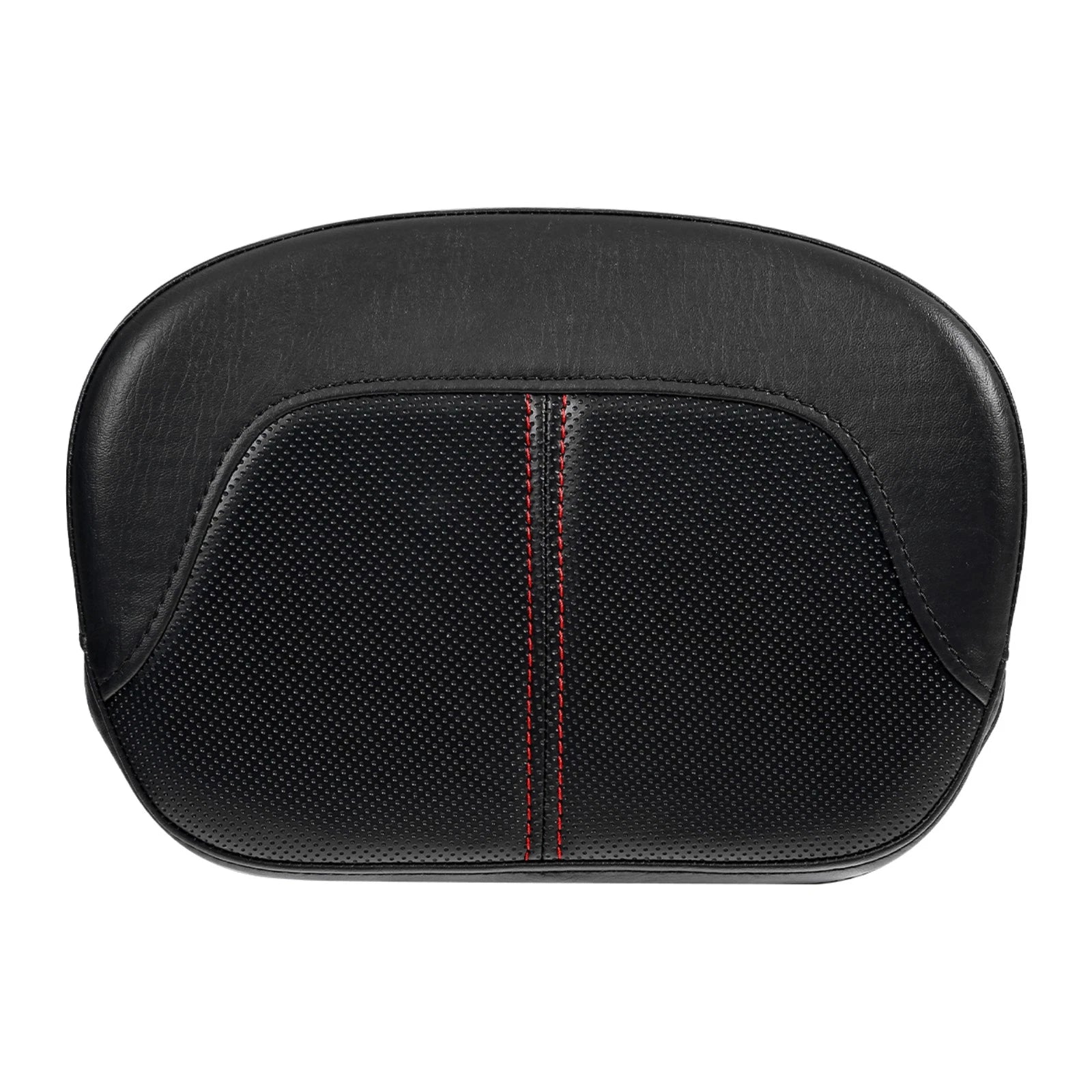 Black Passenger Backrest Pad for Harley Touring (1994–2023)