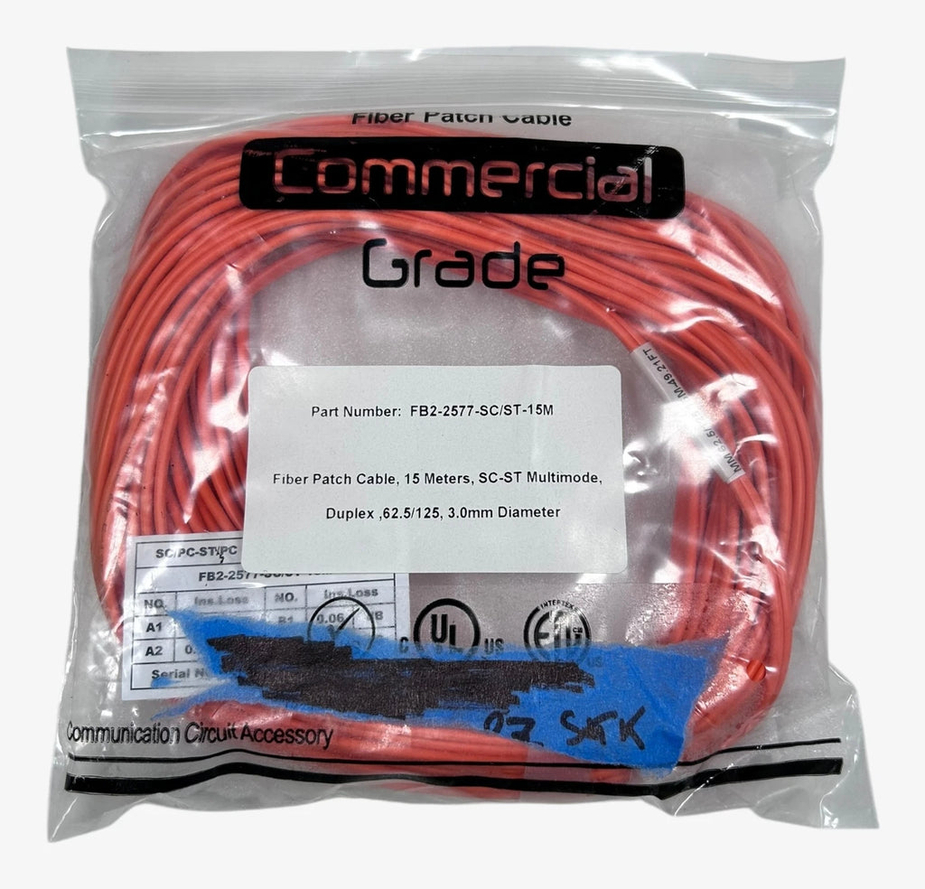 Fiber Patch Cable FB2-2577-SC/ST for (15M)