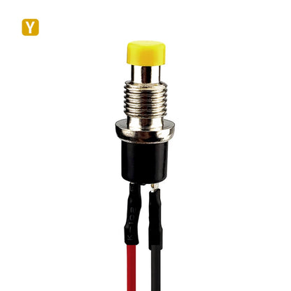 12pcs 7mm Momentary Push Button Switch SPST ON Off for Circuits