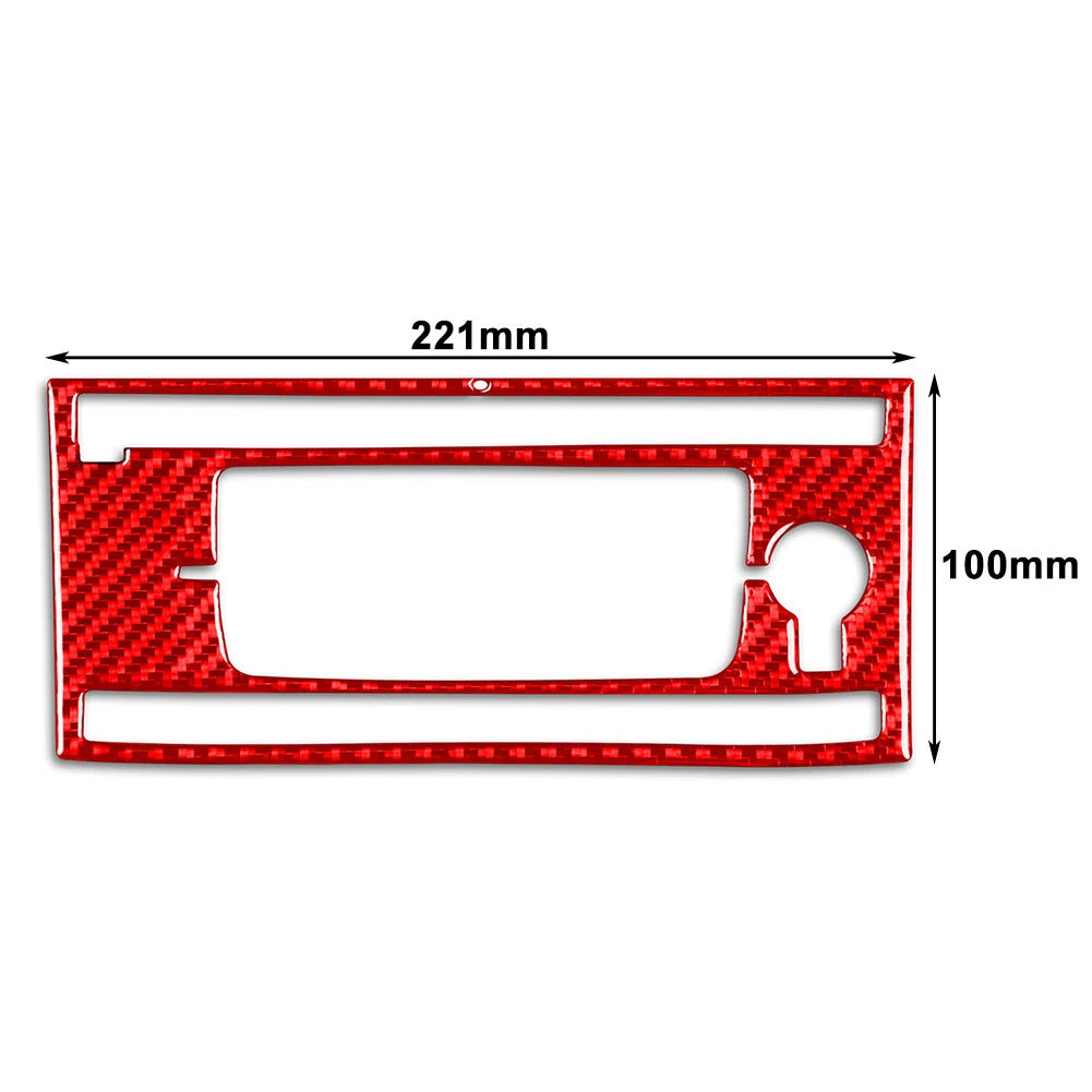Central Control Volume Switch Panel Cover Trim Red for Honda Accord (2013–2017)
