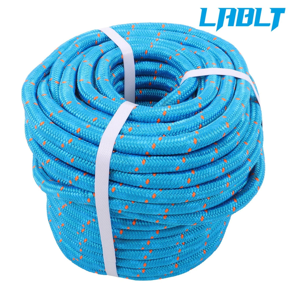 Braided Polyester Rigging Rope 0.55In ×125 Ft for Arborist