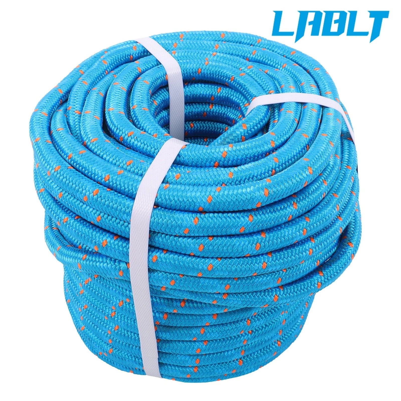 Braided Polyester Rigging Rope 0.55In ×125 Ft for Arborist