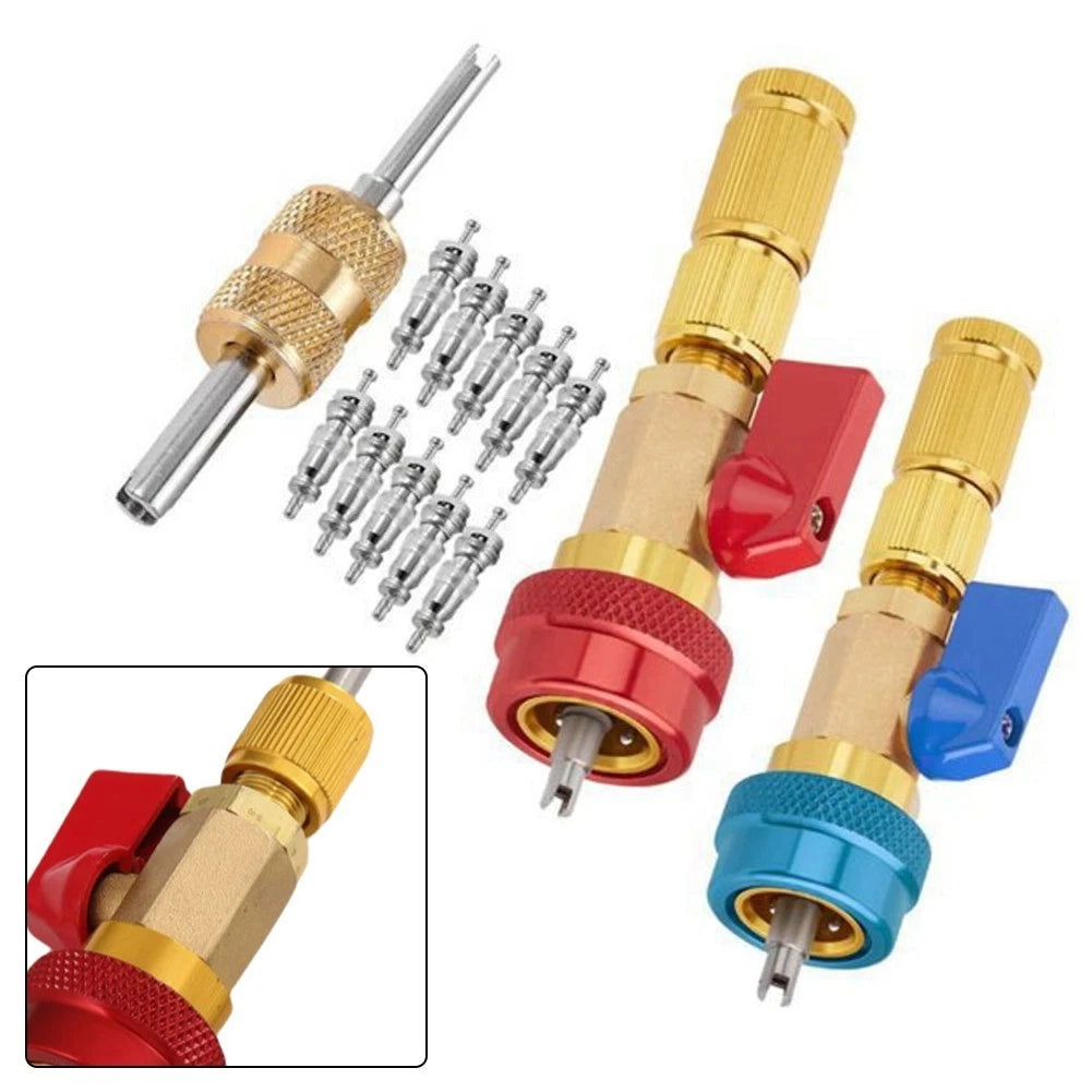 R134A Accessories with Built-in Ball Valve for Home Use