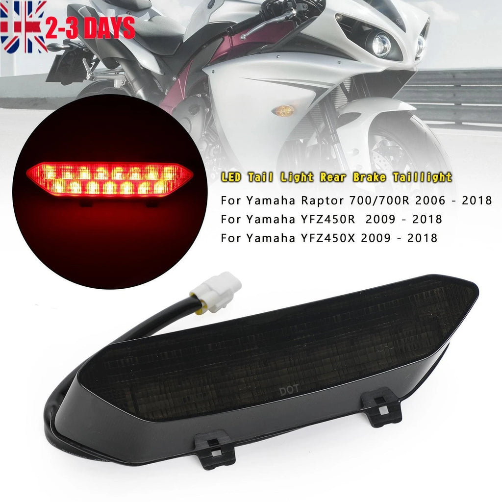 LED Brake Tail Light for Yamaha Raptor 700/700R YFZ450R (2006–2018)