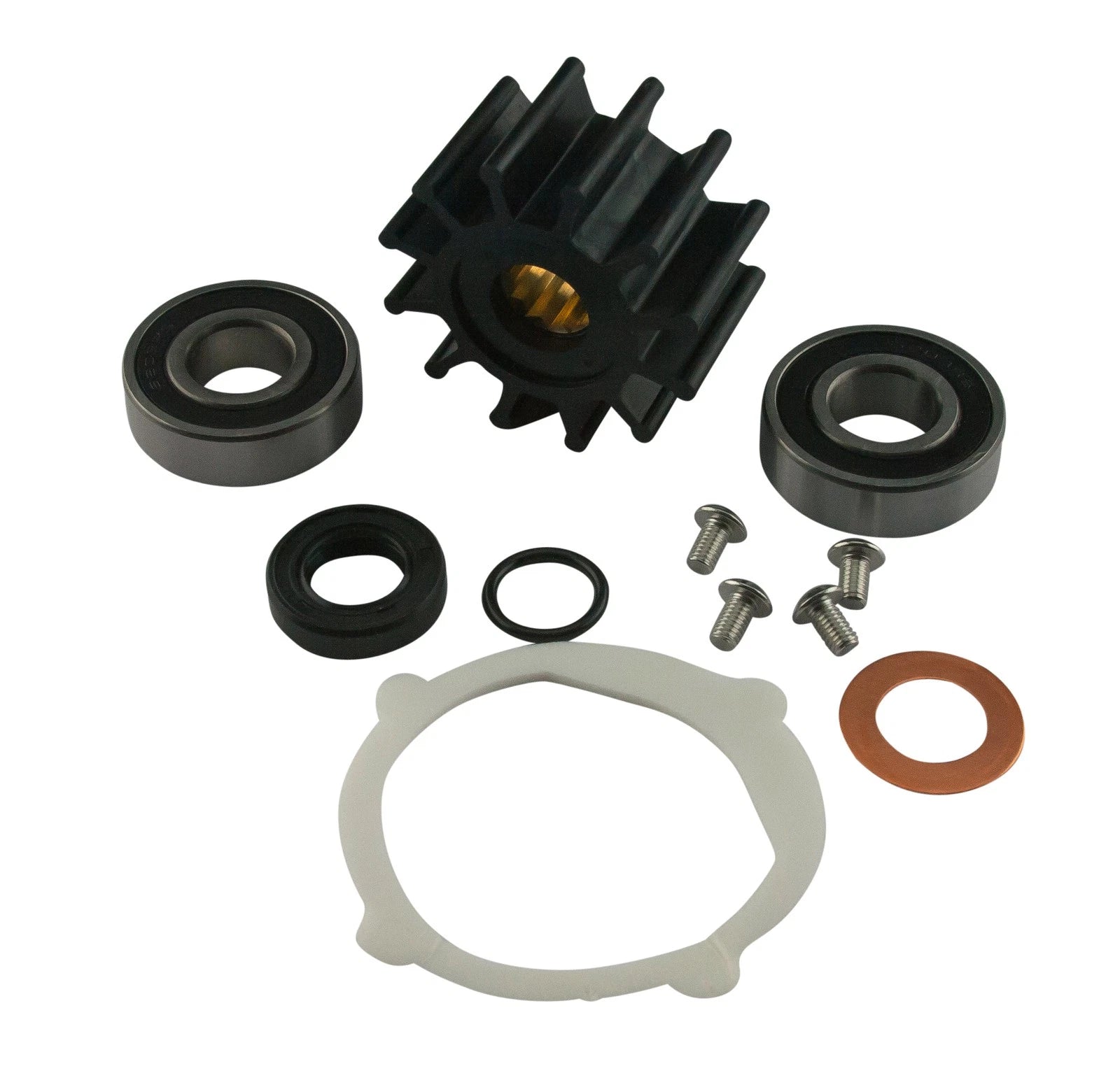 Sea Water Pump Repair Service Kit for Johnson (09-1027B-1, 10-24228-1, F5B-9)