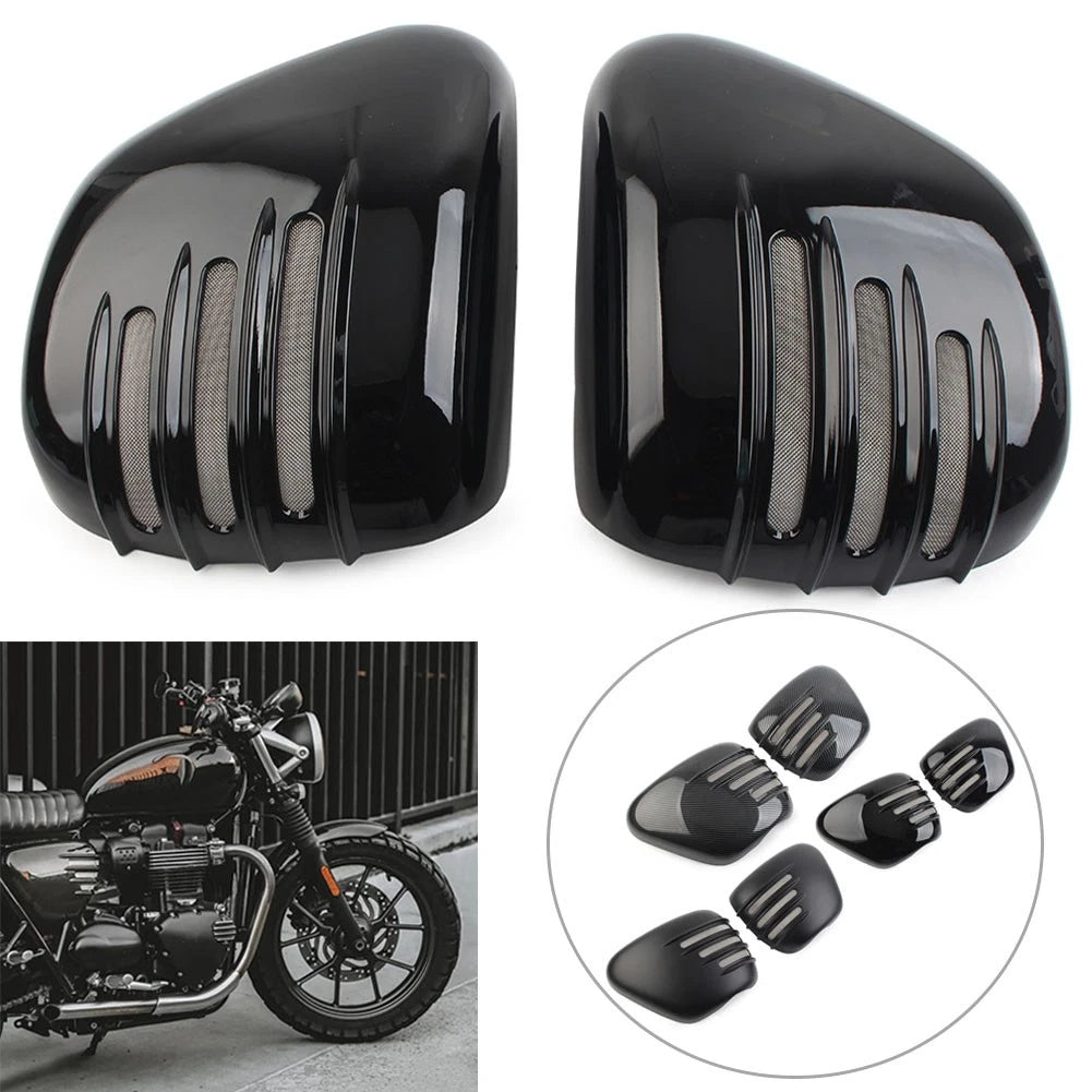 Set of 2 Battery Side Covers for Triumph T120 (2016–2025)