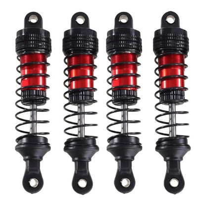 RC Shock Absorber Kit for 1/10 Scale Crawler Vehicles (80mm Length)