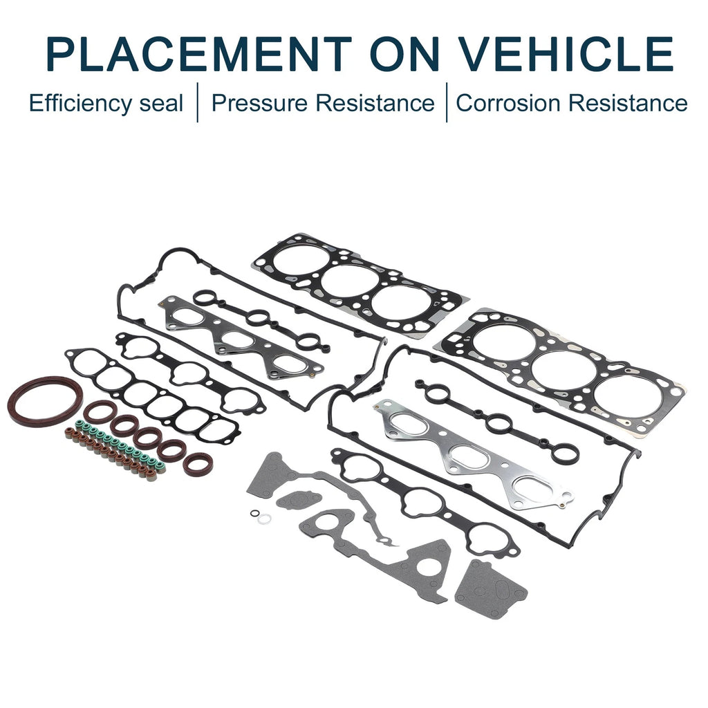 Cylinder Head Gasket Kit Replacement for Hyundai G6CU (2000–2005)