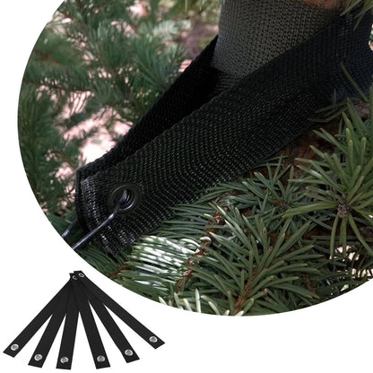6 Pack Tree Straps with Grommets for Staking Support (15.7in)