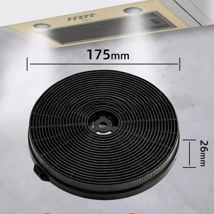 230x35mm Black Charcoal Filter for Electrolux Range Hood (90CT, 60CT, 90CV)