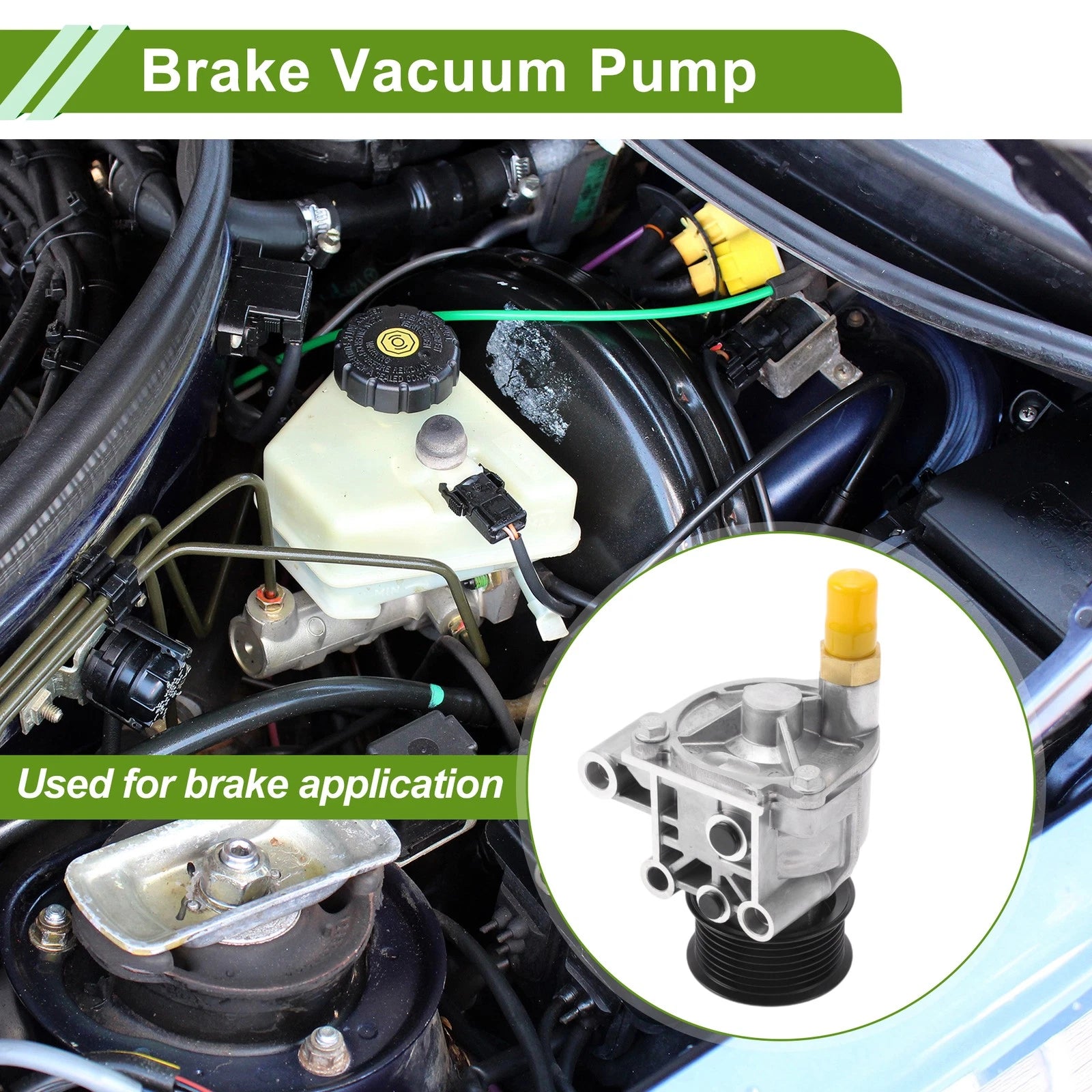Brake Vacuum Pump Replacement for Ford Transit 2.4 D TDCi (2000–2014)