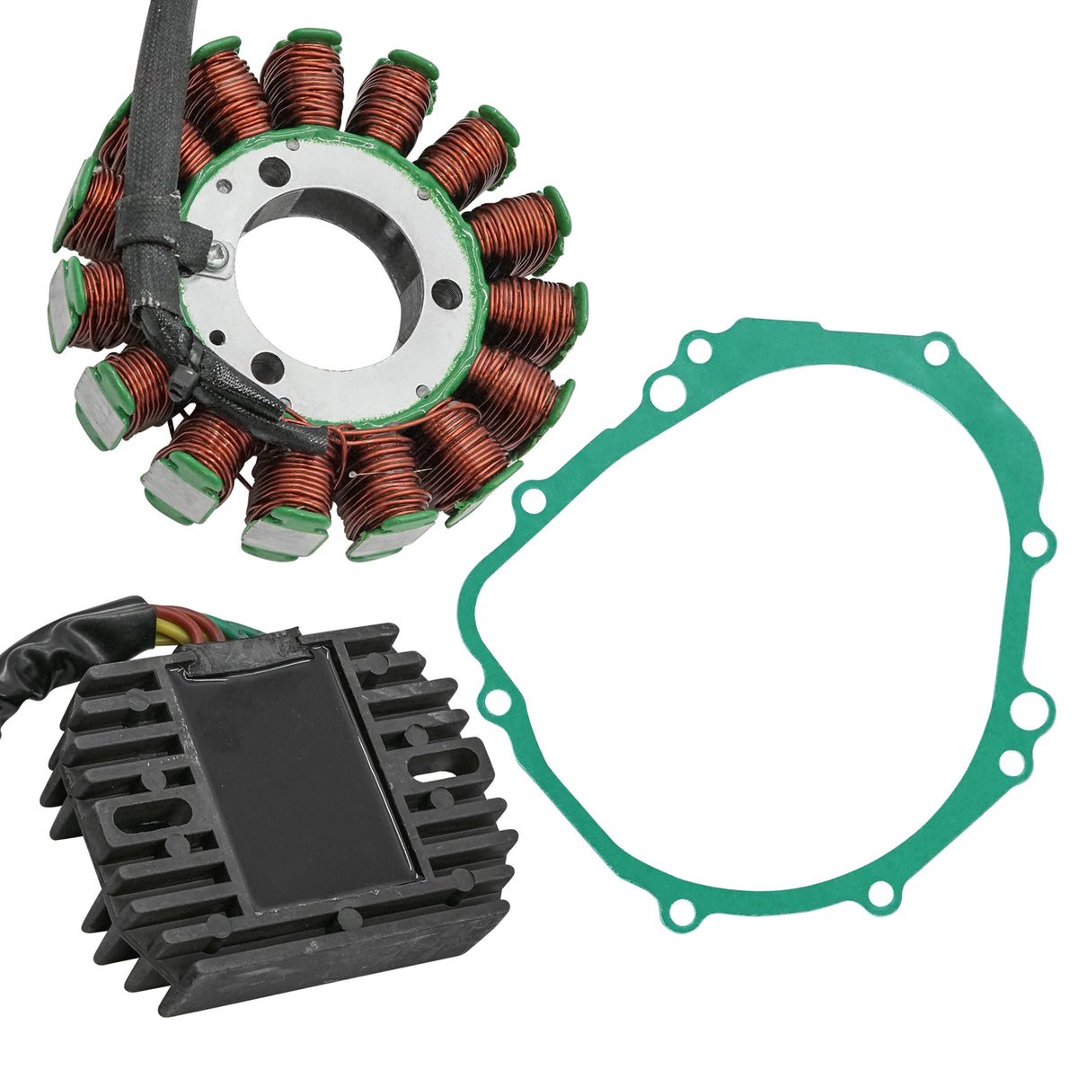 Stator Regulator Rectifier Assembly with Gasket for Suzuki GSX-R1000 (2007–2008)
