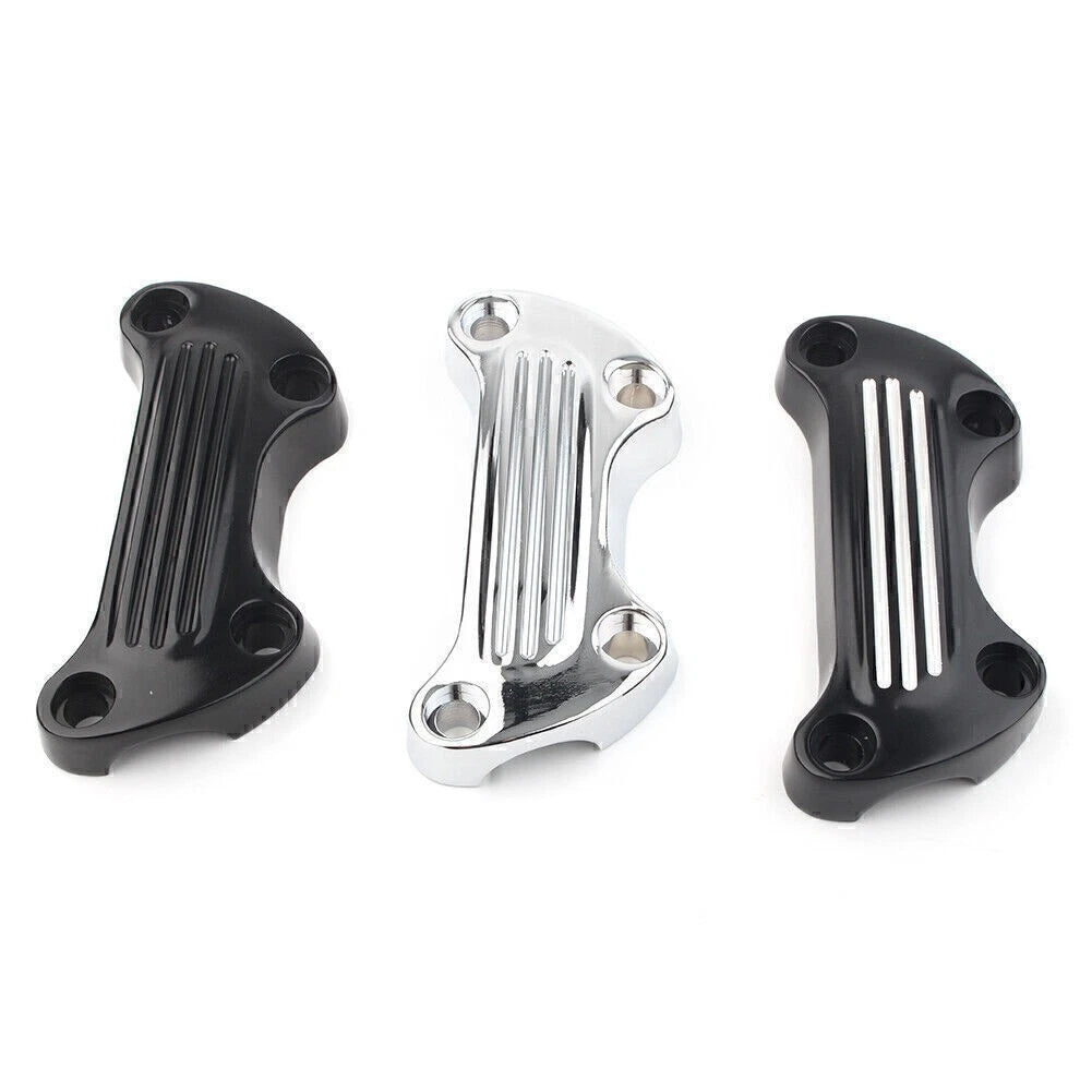 1" Handlebar Riser Top Clamp Cover for Harley Sportster Softail Dyna