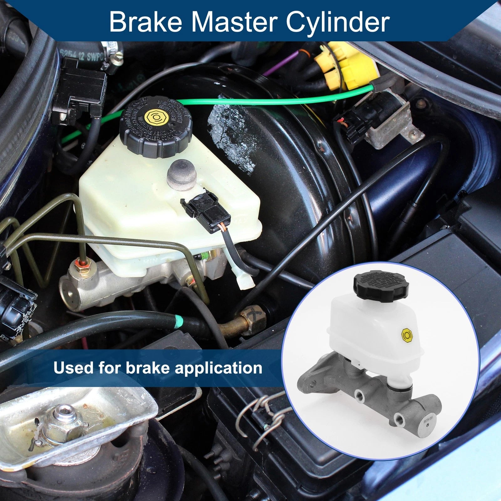 Brake Master Cylinder with Reservoir for Hyundai Accent (2005–2015)