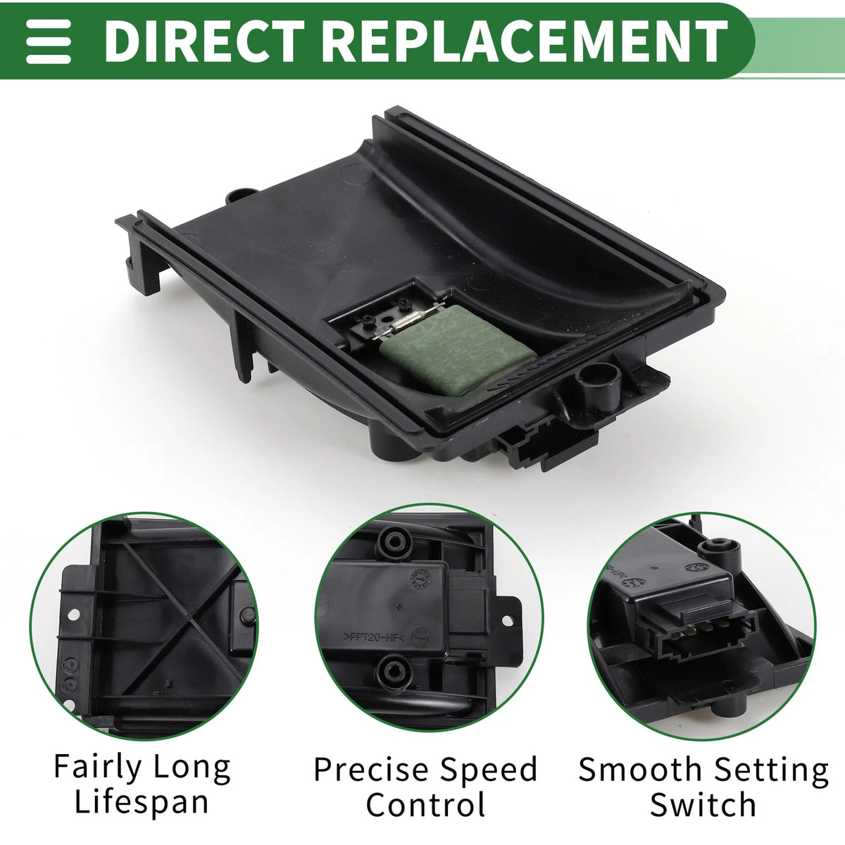 HVAC Blower Motor Resistor Front for Volkswagen Beetle (1998–2010)