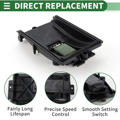HVAC Blower Motor Resistor Front for Volkswagen Beetle (1998–2010)