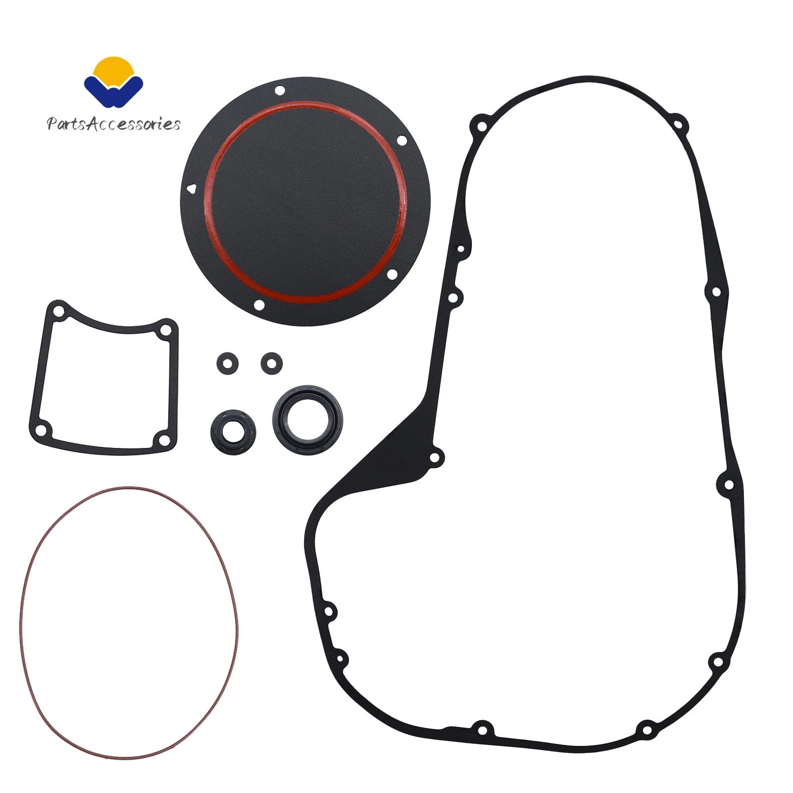 Clutch Primary Cover Gasket Kit for Harley Touring Road Electra Glide (1999–2006)