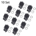 Set of 10 Carburetor Diaphragm Kit for Briggs & Stratton (270026, 272538, 272637)