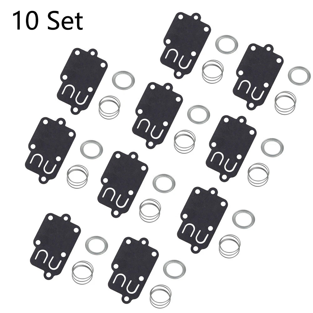 Set of 10 Carburetor Diaphragm Kit for Briggs & Stratton (270026, 272538, 272637)