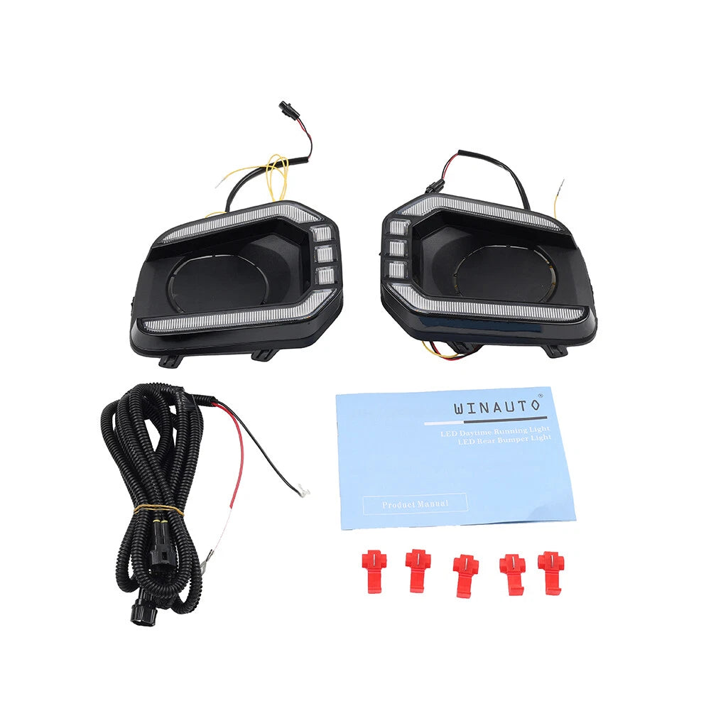 Dual Daytime Running Lights Bezel for Toyota Tacoma (2016–2023)