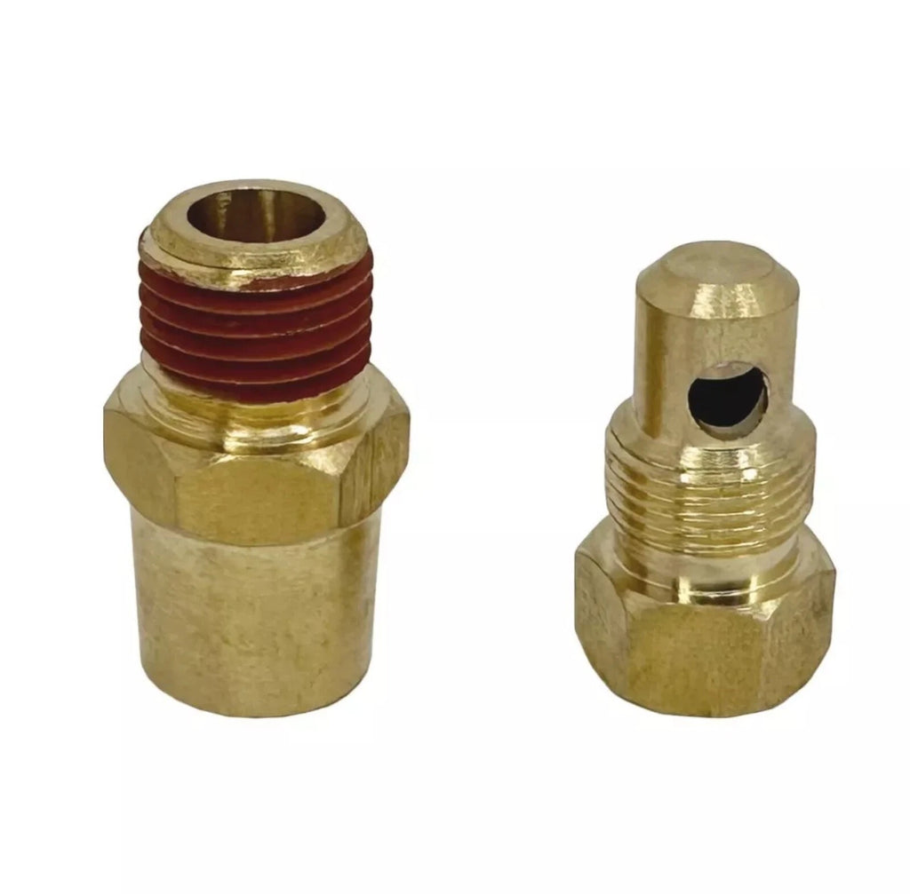 Exhaust Manifold & Engine Block Water Drain Plug Fitting for Mercruiser Volvo (2X)