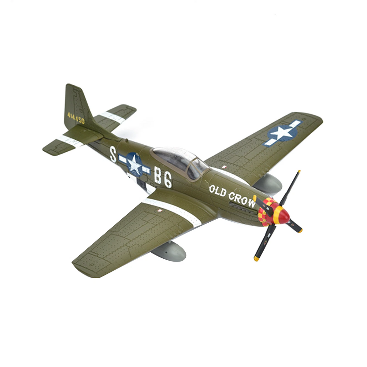 1:72 Scale P51 Mustang Alloy Model Aircraft Souvenir Display