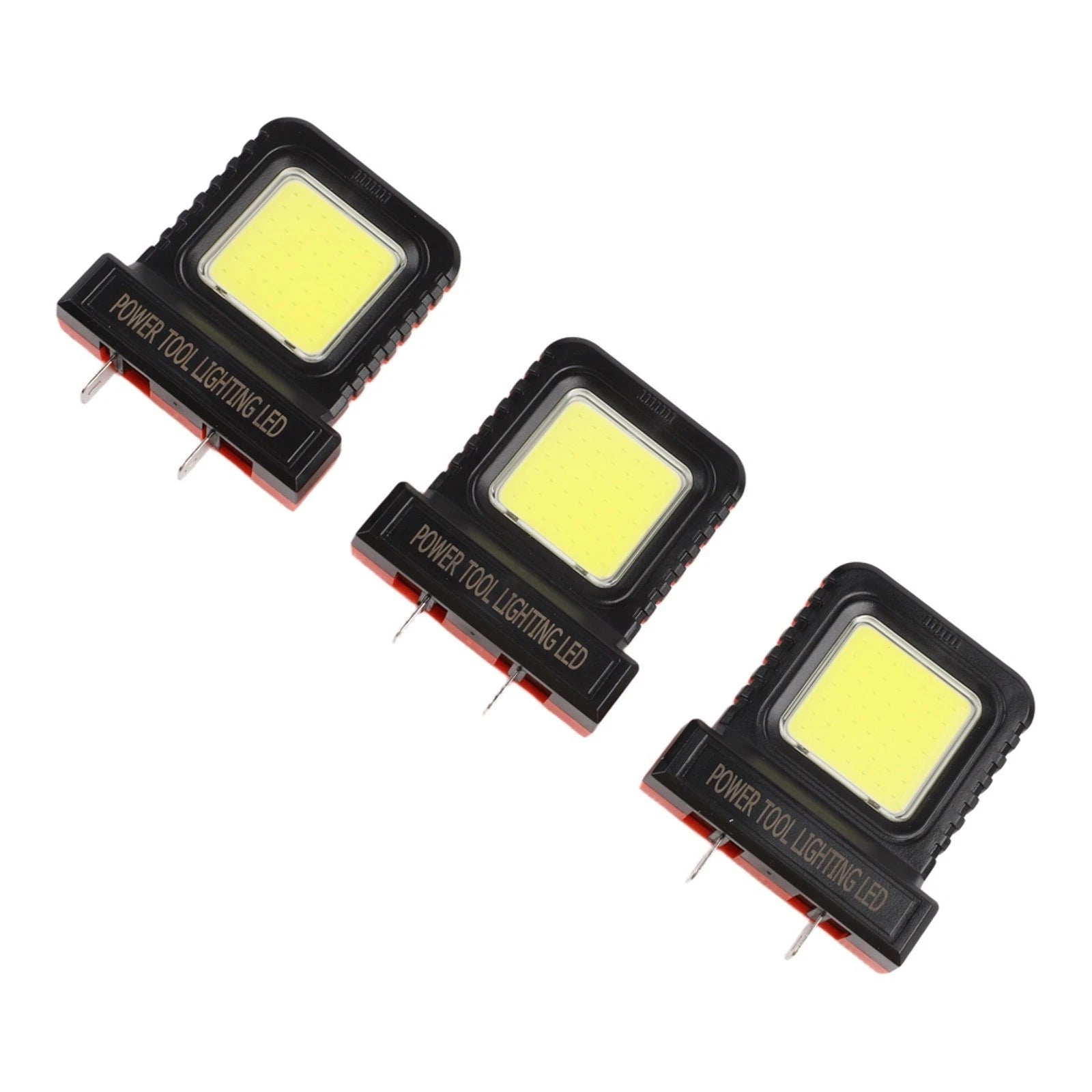 3X 14W LED Work Light for 20V 21V Power Tool Batteries