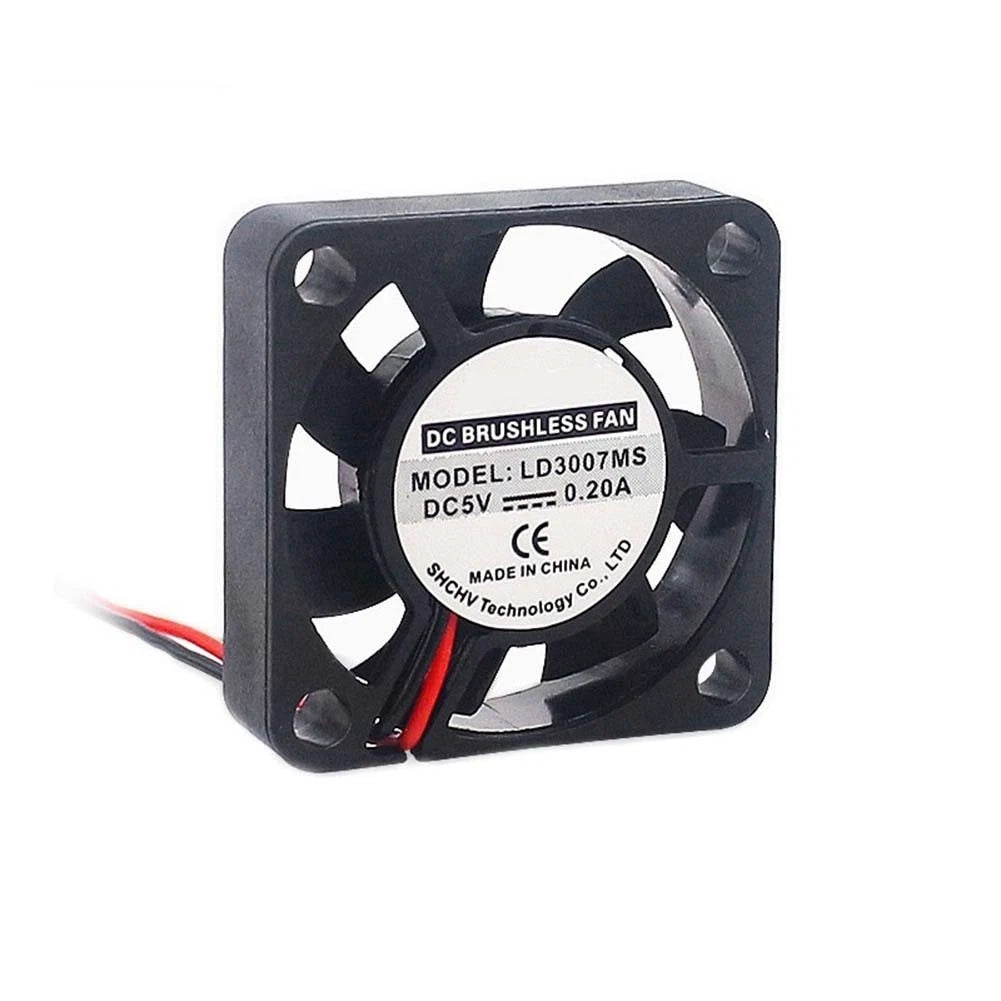 Cooling Fan for Raspberry Pi (30x30x7 mm) Low Noise Performance