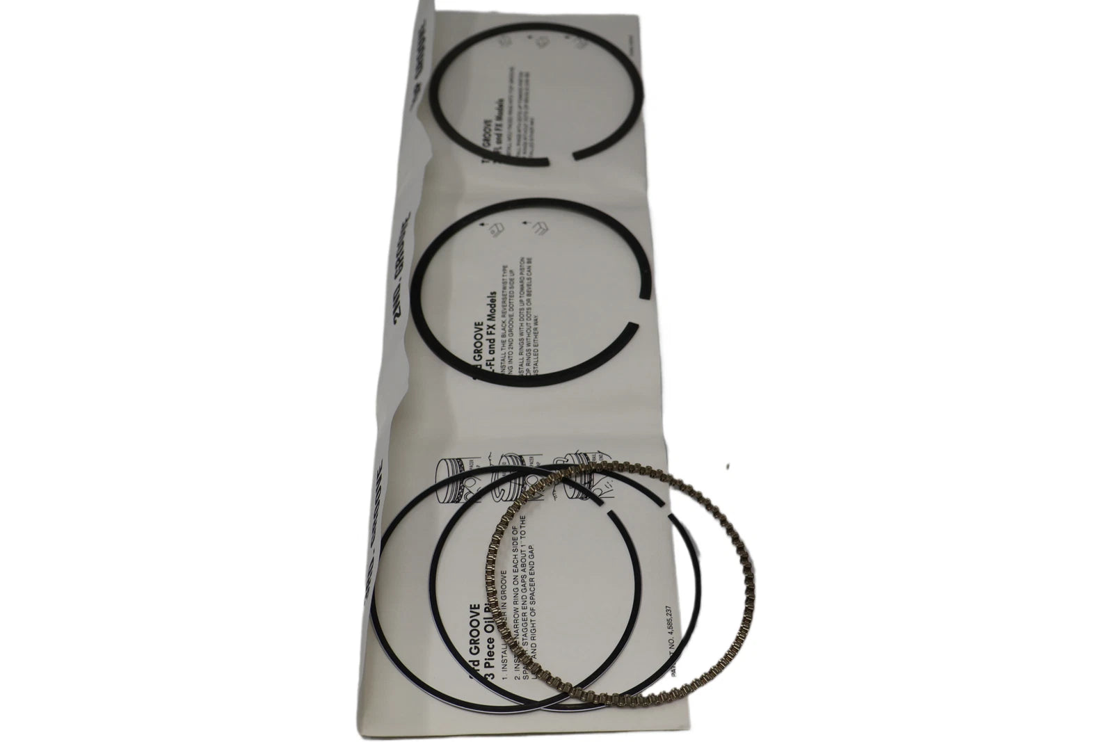 OEM Piston Ring KTI +.010" for Harley-Davidson Twin Cam (1999–2006)
