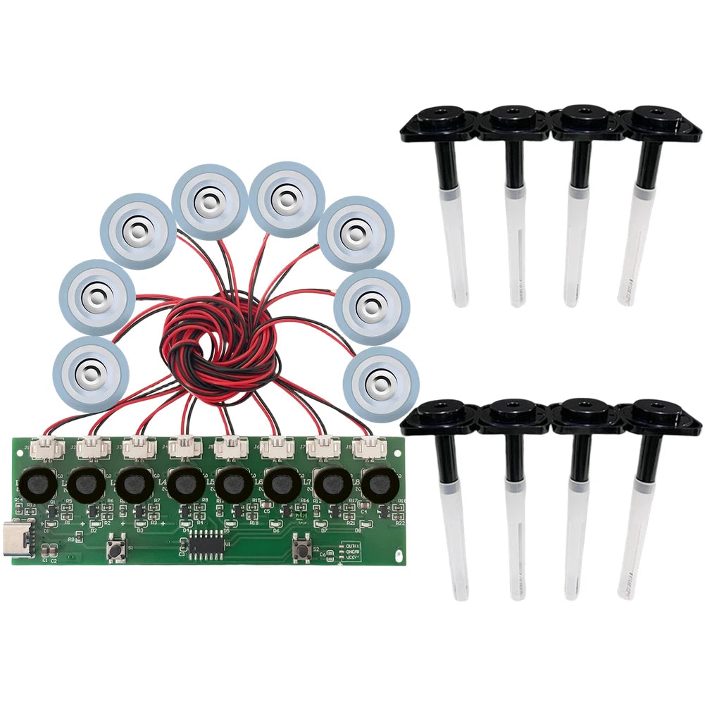 8-Part Humidifier Module for Vehicle with 36dB Quiet Operation