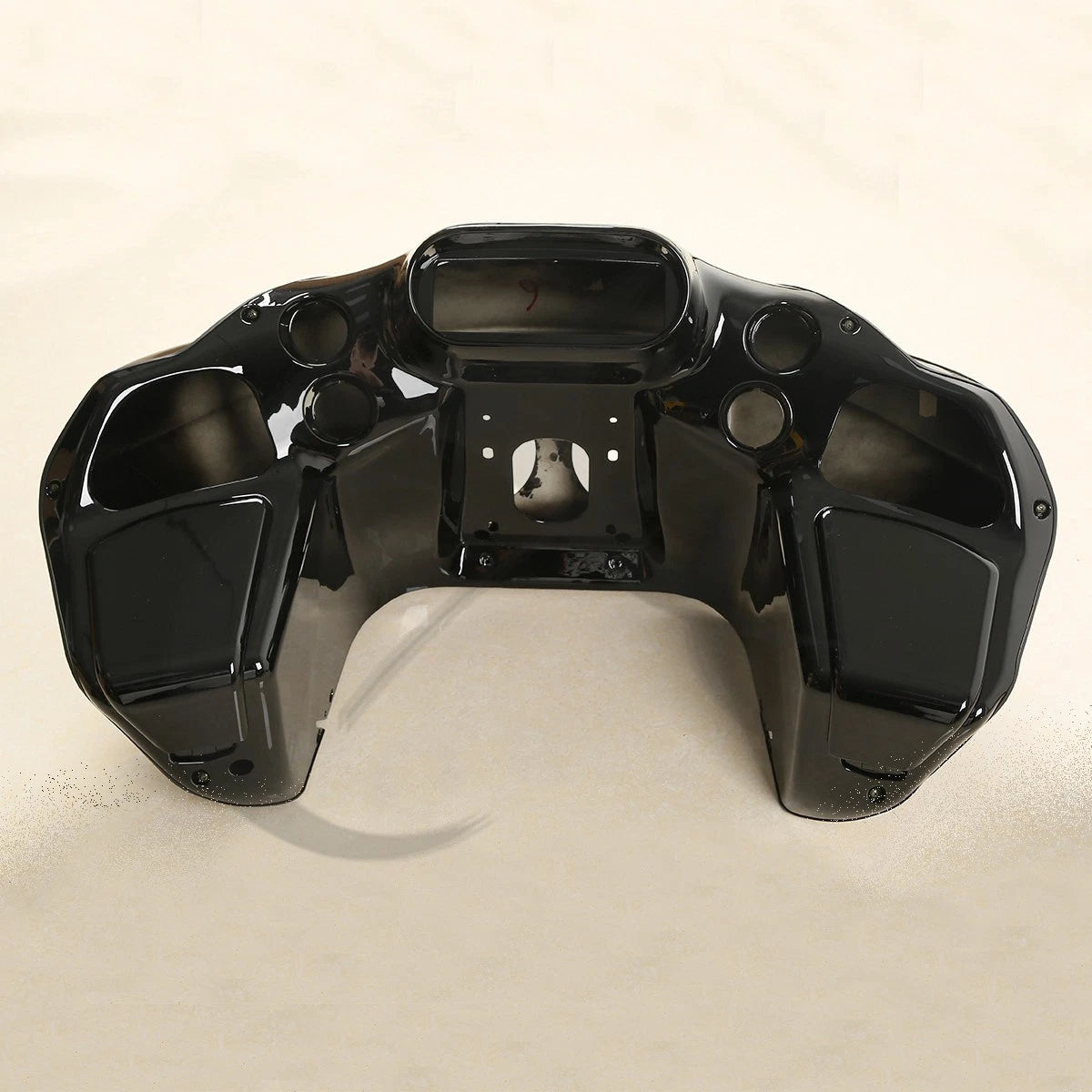 LED Headlight for Harley Road Glide (1998–2013) - Matte Inner & Outer Fairing