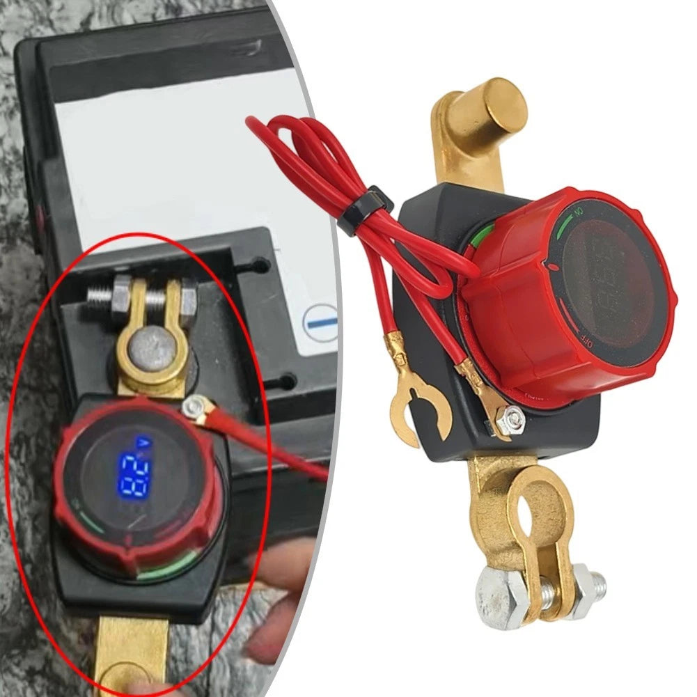 Battery Disconnect Switch for DC 6-36V (Copper-plated Silver Contacts)