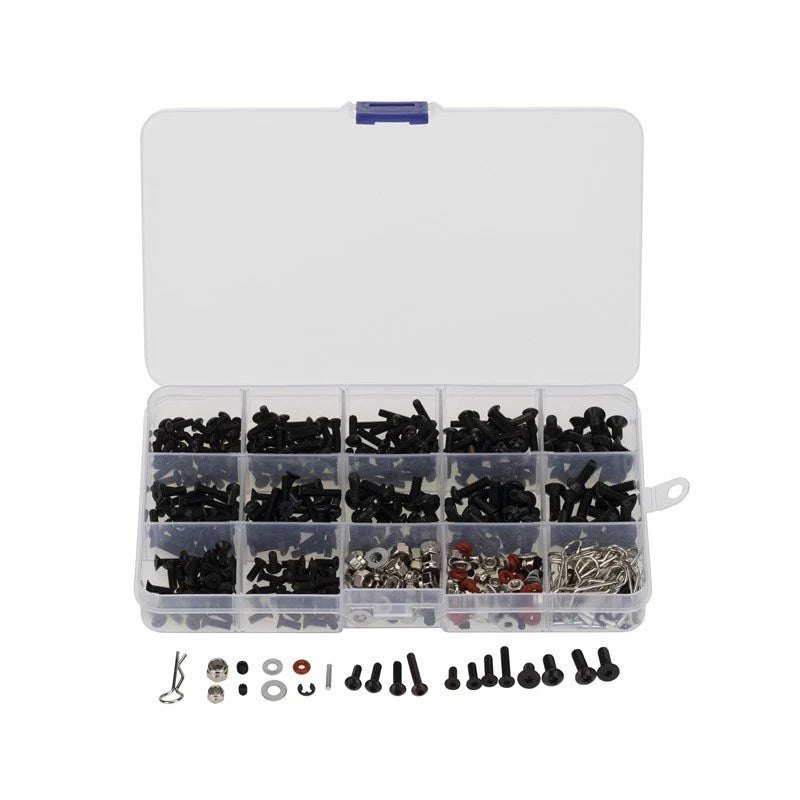 Set of 500 M3 M4 Screws Nuts for 1/10 RC Car Crawler (All Years)