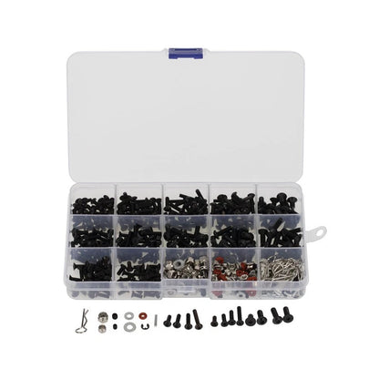 Set of 500 M3 M4 Screws Nuts for 1/10 RC Car Crawler (All Years)