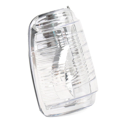 White Door Wing Mirror Indicator Lens Light Housing for Ford Transit MK8 (2014–2021)