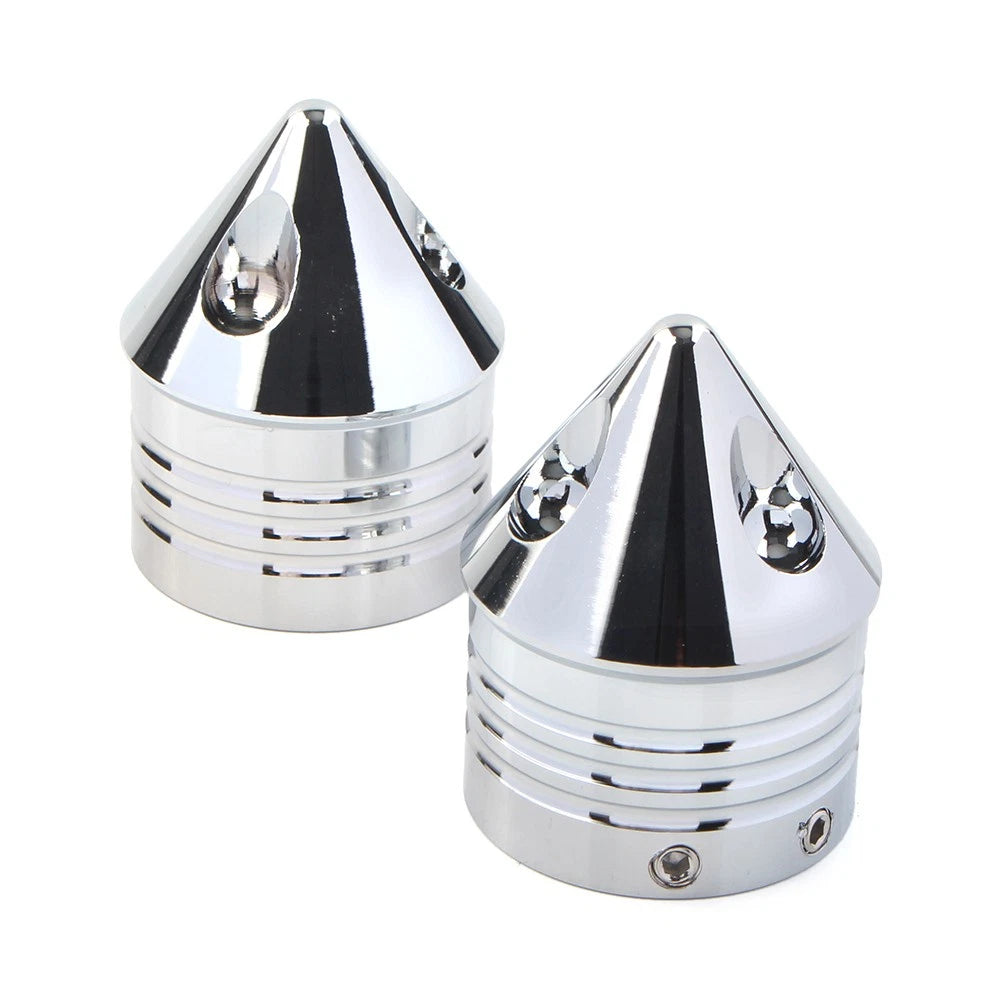 Chrome Front Axle Cap Nut Cover for Harley Electra Glide Sportster (FLHX)
