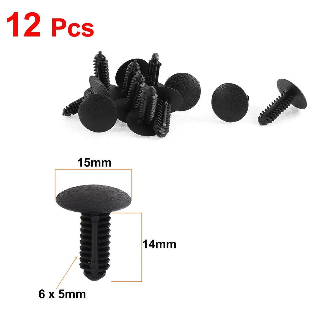 12pc Plastic Fir Tree Retainer Clips 19mm Replacement for Ford (2000–2020)