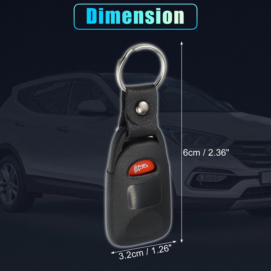 3 Button Keyless Entry Remote Key Shell Cover for Hyundai Kia (No Chip)