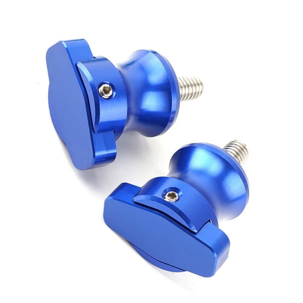 Swingarm Sliders Spools M8 for Honda CBR600RR (2003–2017) - Blue