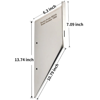 Lower Unit Skeg Guard for Mercury Mercruiser Bravo 1 Bravo 3 (27051)